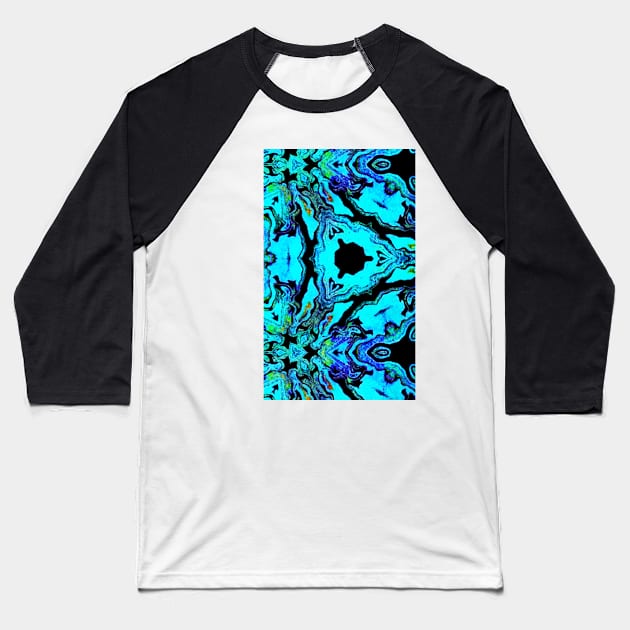 GF001 Art and Abstract Baseball T-Shirt by Grafititee